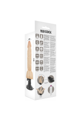 BASECOCK - VIBRATORE ARTICOLABILE TELECOMANDO NATURALE 20 CM -O- 4.5 CM