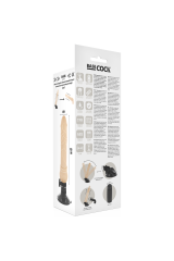 BASECOCK - VIBRATORE TELECOMANDO NATURALE REALISTICO 19.5 CM -O- 4 CM