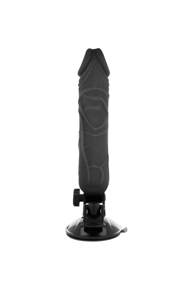 BASECOCK - VIBRATORE REALISTICO TELECOMANDO NERO 20 CM -O- 4 CM