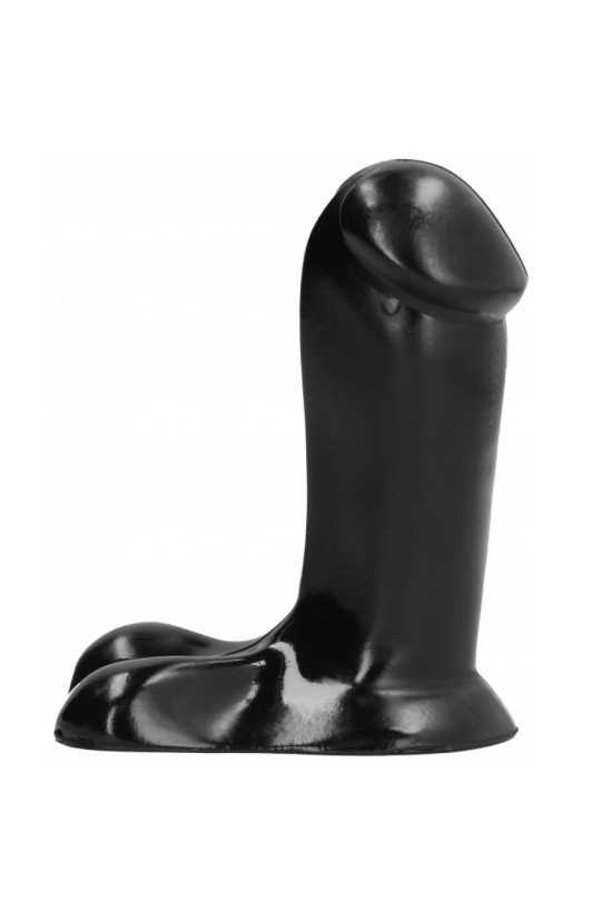 ALL BLACK - DILDO REALISTICO 14 CM