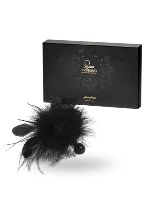 BIJOUX - SPOLVERINO IN PIUMA POM POM