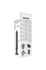 BASECOCK - VIBRATORE REALISTICO TELECOMANDO NERO 21 CM -O- 4 CM