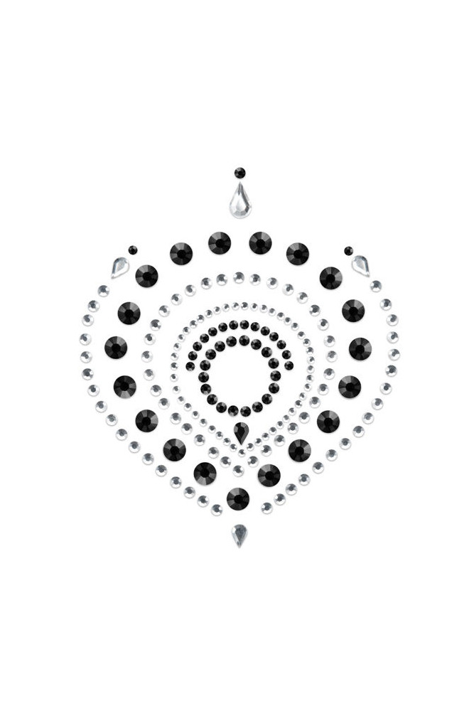 BIJOUX - INDISCRETS FLAMBOYANT NERO & ARGENTO