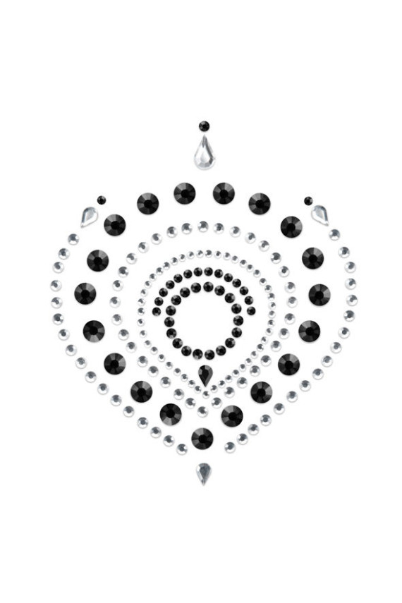 BIJOUX - INDISCRETS FLAMBOYANT NERO & ARGENTO