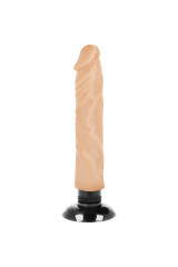 BASECOCK - VIBRATORE REALISTICO 2-1 NATURALE 20 CM -O- 4 CM