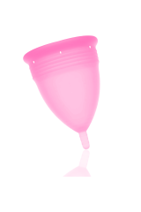STERCUP - COPPA MESTRUALE IN SILICONE FDA ROSA - TAGLIA L