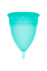 STERCUP - COPPA MESTRUALE IN SILICONE FDA ACQUAMARINA - TAGLIA S