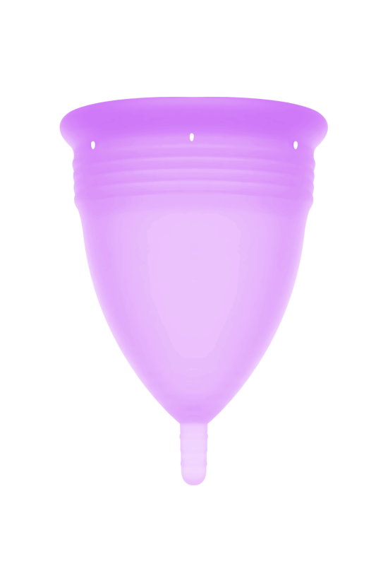 STERCUP - COPPA MESTRUALE IN SILICONE FDA LILLA - TAGLIA S