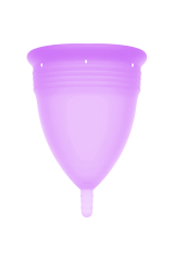 STERCUP - COPPA MESTRUALE IN SILICONE FDA LILLA - TAGLIA S