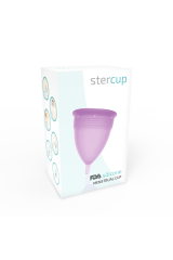 STERCUP - COPPA MESTRUALE IN SILICONE FDA LILLA - TAGLIA S