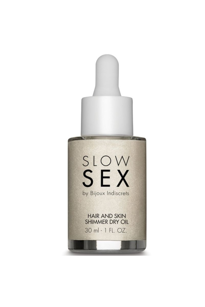 BIJOUX - SLOW SEX OLIO SECCO ILLUMINANTE MULTIFUNZIONE 30 ML