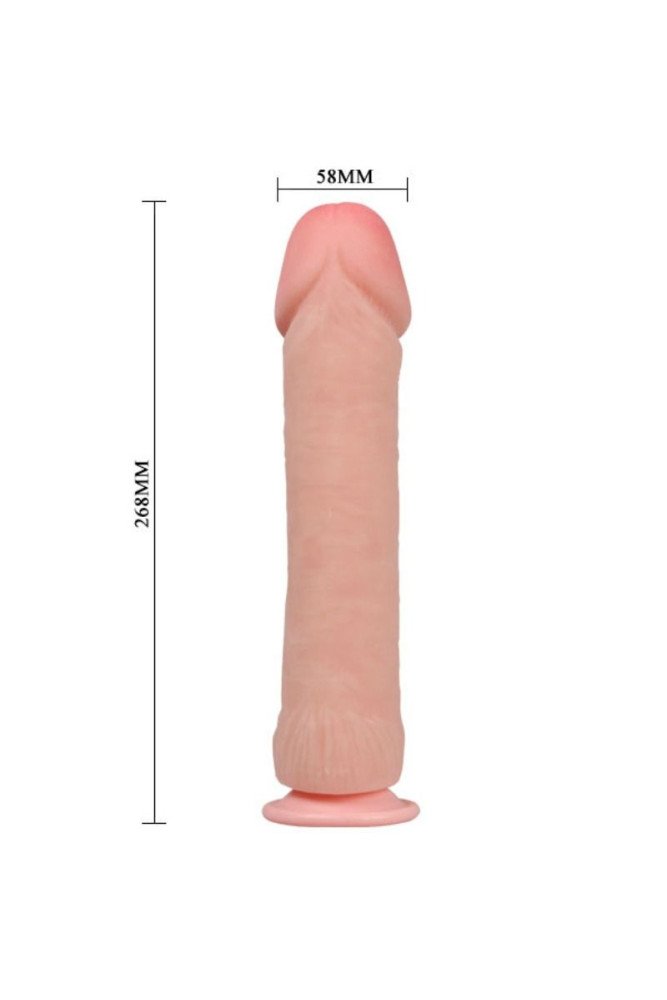 BAILE - IL GRANDE DILDO REALISTICO NATURALE DEL PENE 26 CM