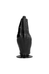 ALL BLACK - DILDO FISTING 21 CM