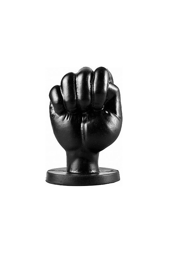 ALL BLACK - PUGNO ANALE 13 CM