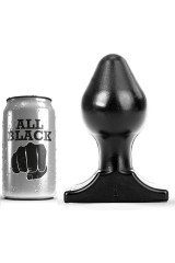 ALL BLACK - PLUG ANALE 16X8 CM