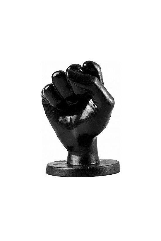 ALL BLACK - PUGNO ANALE 14 CM