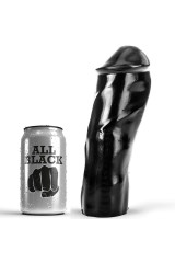 ALL BLACK - DILDO REALISTICO 20 CM
