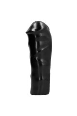 ALL BLACK - DILDO REALISTICO 20 CM
