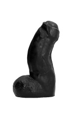 ALL BLACK - DONG NERO REALISTICO 17 CM