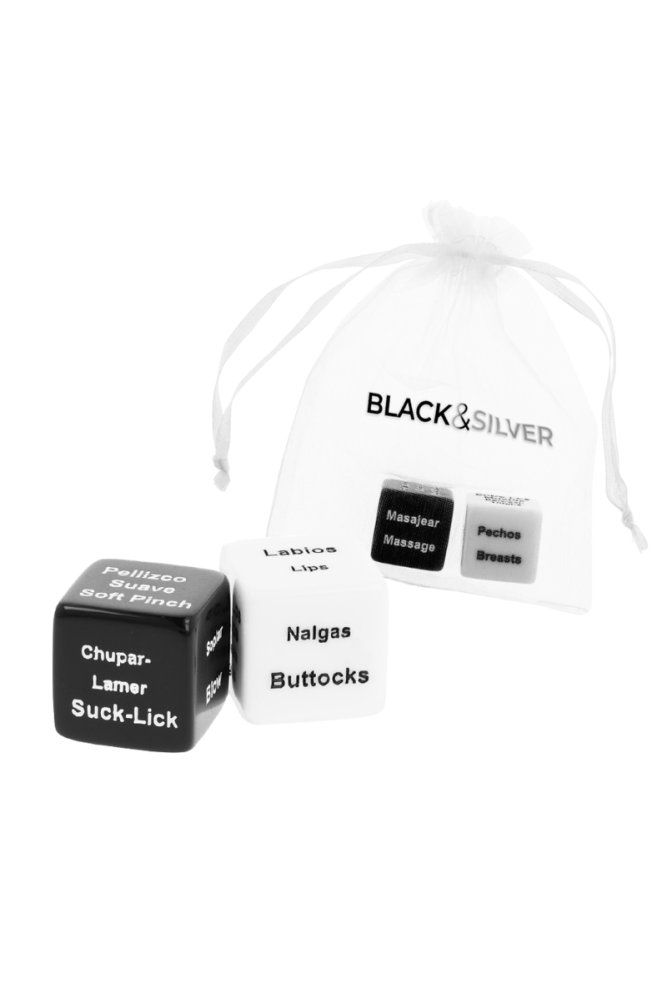 BLACK&SILVER - DADI PER COPPIE ES/EN