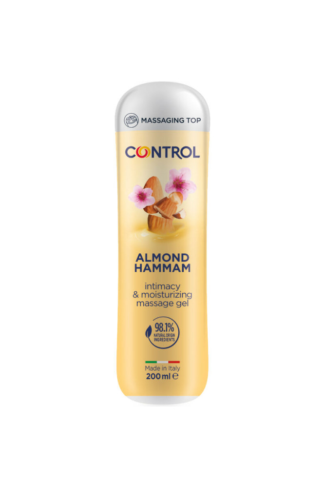 CONTROL - GEL DA MASSAGGIO HAMMAM ALLE MANDORLE 3 IN 1 200 ML