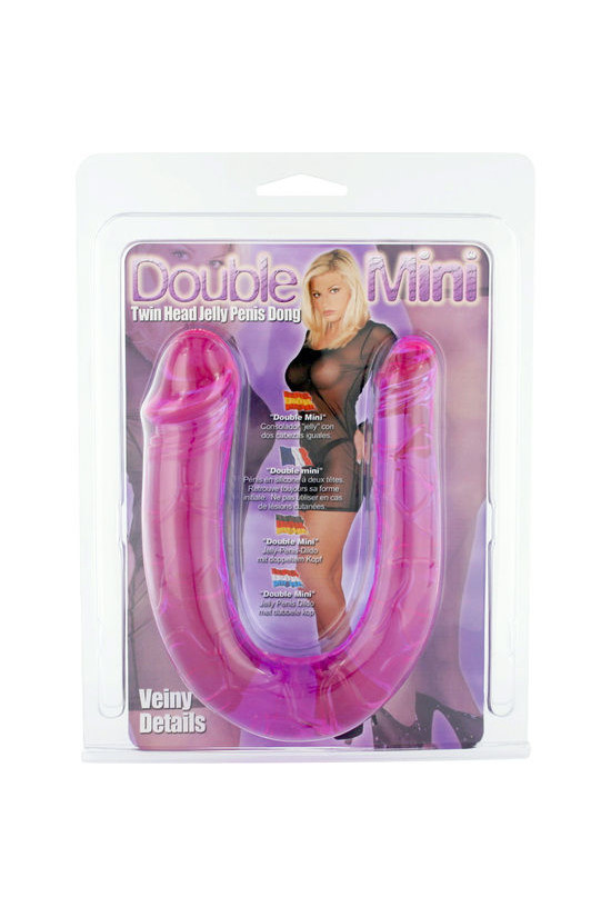 SEVEN CREATIONS - PENE CON DUE TESTE DI GELATINA FLESSIBILI