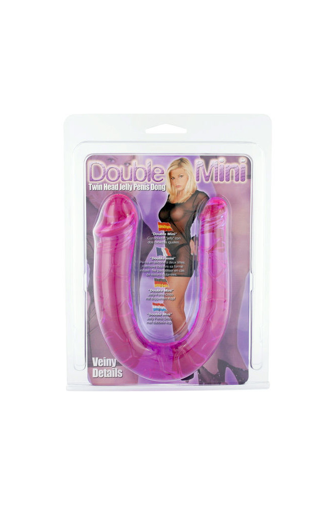 SEVEN CREATIONS - PENE CON DUE TESTE DI GELATINA FLESSIBILI