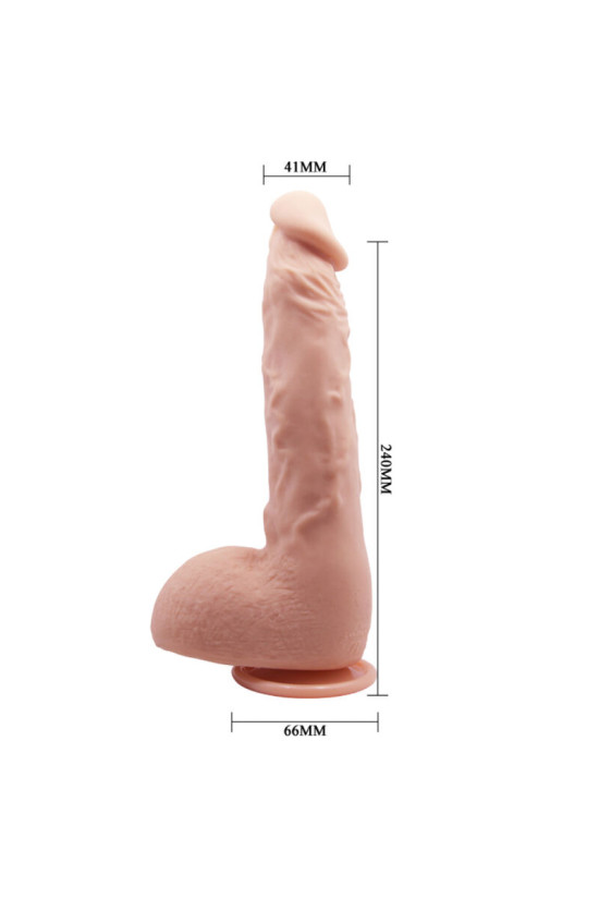 BAILE - DILDO REALISTICO JASON NATURALE 24 CM