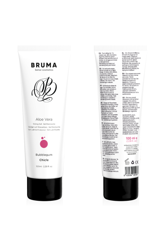 BRUMA - GEL SCORREVOLE ALOE VERA GUSTO BUBBLEGUM 100 ML