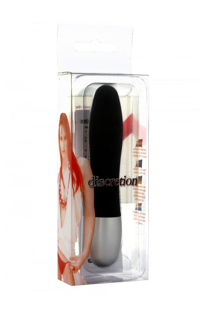 SEVEN CREATIONS - DISCRETION VIBRATORE NERO