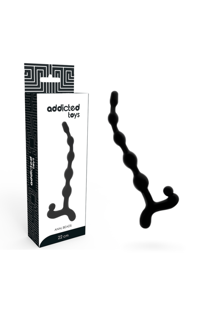 ADDICTED TOYS - SFERE ANAL 22 CM NERO