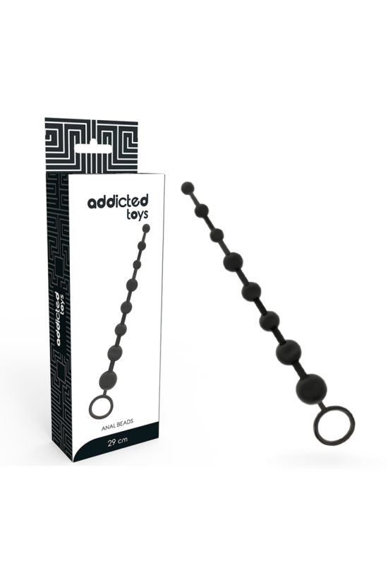 ADDICTED TOYS - PERLINE ANALI 29 CM NERO