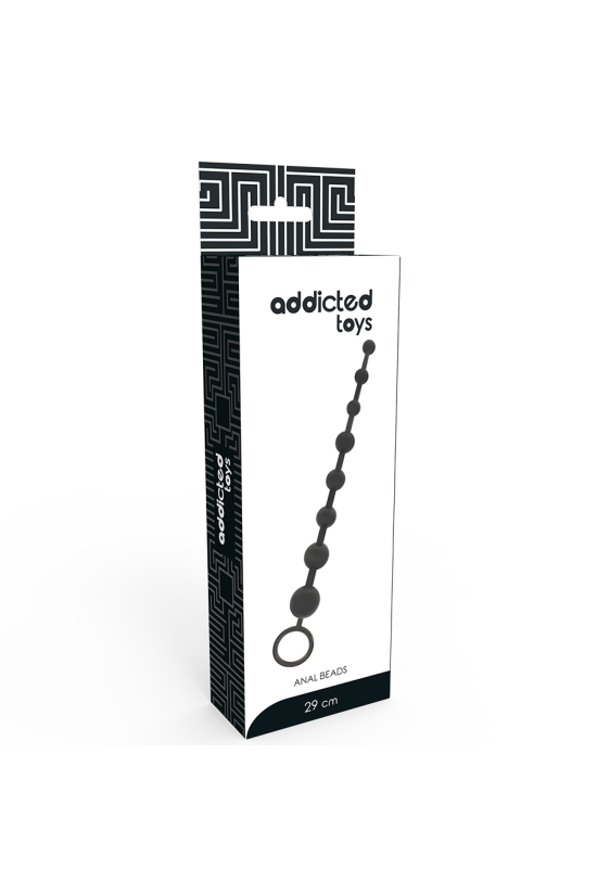 ADDICTED TOYS - PERLINE ANALI 29 CM NERO