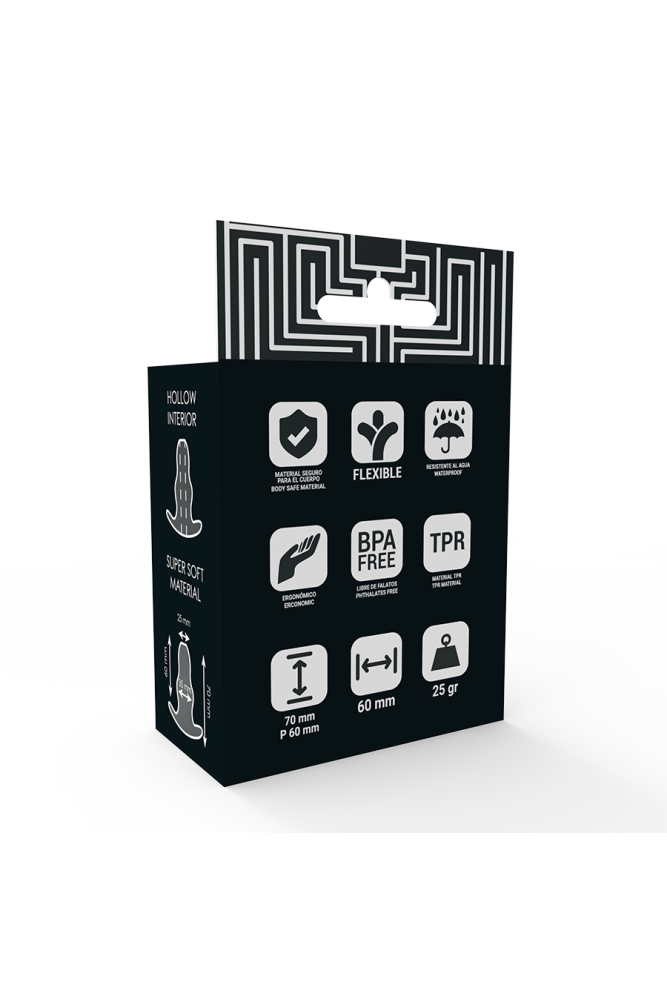 ADDICTED TOYS - DILATATORE ANALE PICCOLO 7 CM - TRASPARENTE