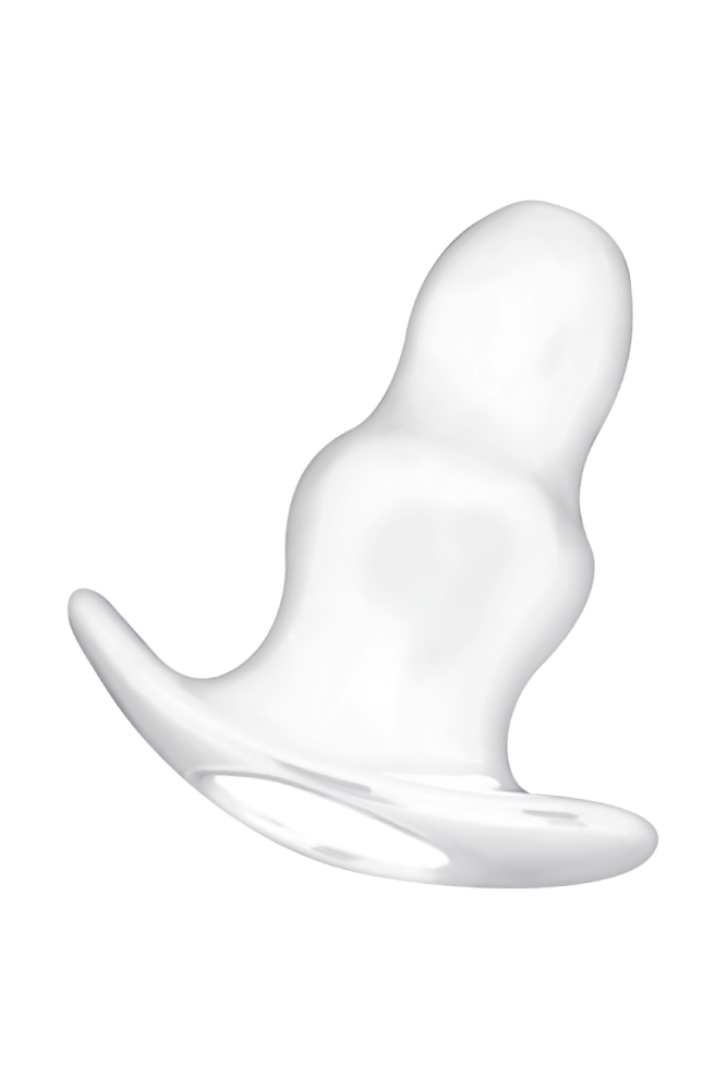 ADDICTED TOYS - DILATATORE ANALE MEDIO 9.5 CM - TRASPARENTE