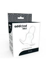 ADDICTED TOYS - DILATATORE ANALE MEDIO 9.5 CM - TRASPARENTE