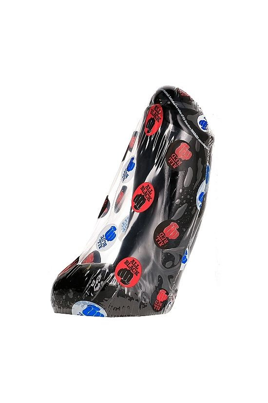 ALL BLACK - DILDO REALISTICO 18 CM