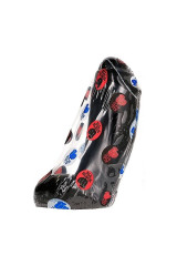 ALL BLACK - DILDO REALISTICO 18 CM