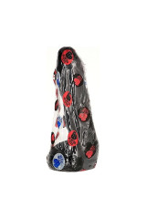 ALL BLACK - PENE ANALE REALISTICO 20 CM