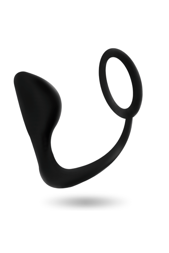 ADDICTED TOYS - PLUG ANALE CON ANELLO PENE NERO