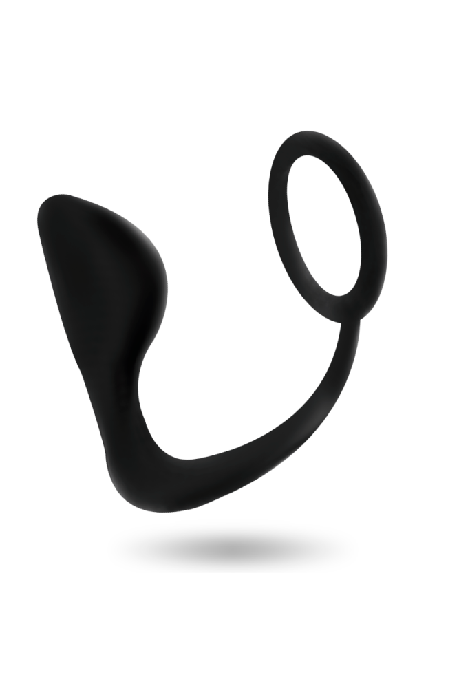 ADDICTED TOYS - PLUG ANALE CON ANELLO PENE NERO
