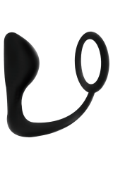 ADDICTED TOYS - PLUG ANALE CON ANELLO PENE NERO