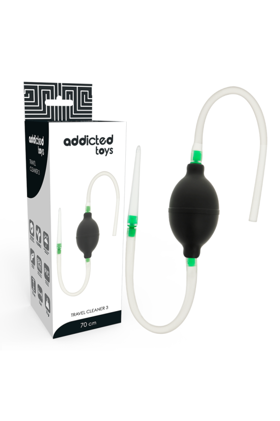 ADDICTED TOYS - SET DI CLISTERE NERO