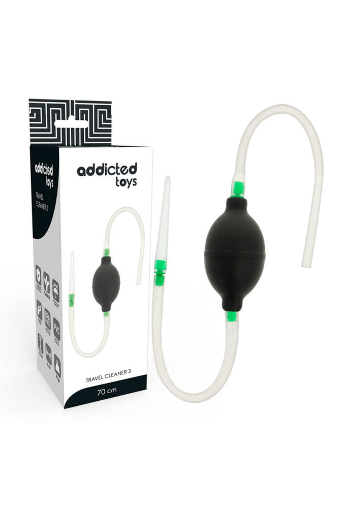 ADDICTED TOYS - SET DI CLISTERE NERO