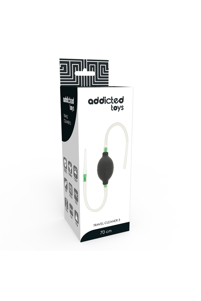 ADDICTED TOYS - SET DI CLISTERE NERO