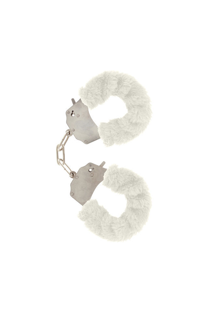 TOYJOY - POLSINI FURRY FUN BONDAGE BIANCO
