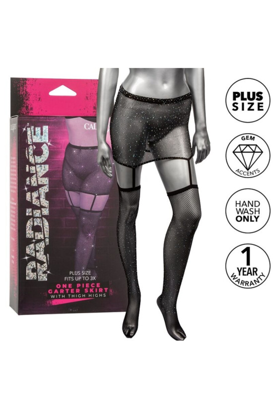 CALEXOTICS - RADIANCE GONNA REGGIGLIERE AUTOREGOLENTE TAGLIA PLUS