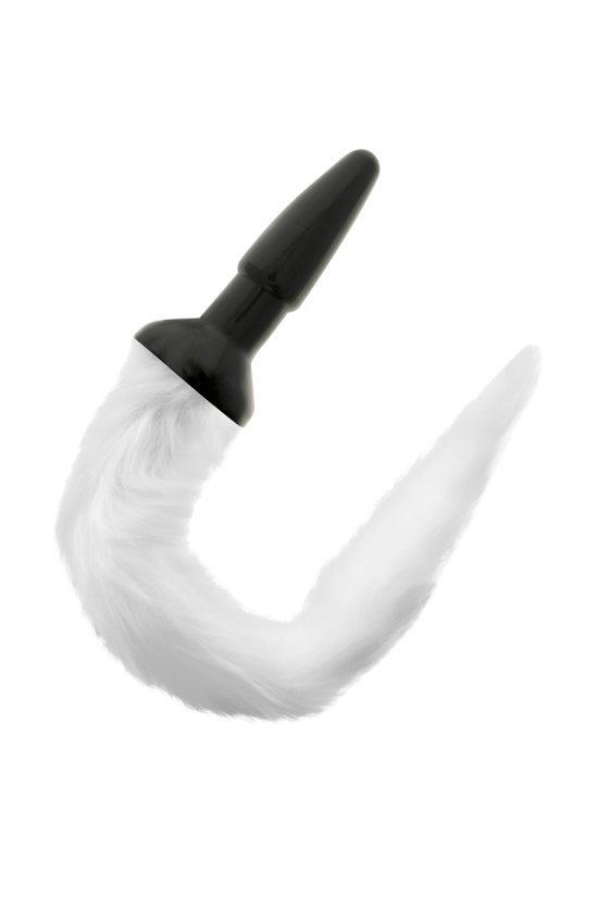 DARKNESS - PLUG ANALE IN SILICONE CON CODA BIANCA