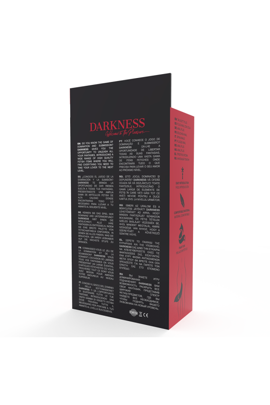 DARKNESS - PLUG ANALE IN SILICONE CON CODA BIANCA