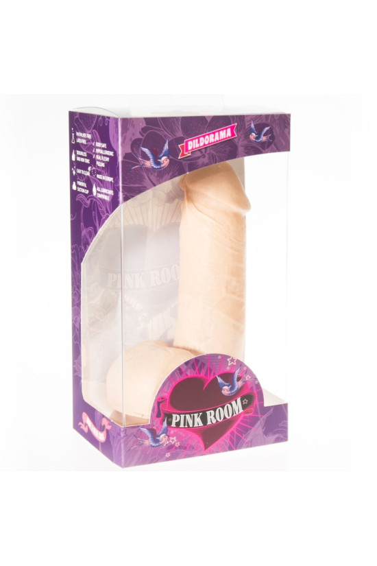 PINK ROOM - DILDO NAO REALISTICO FLESH 16 CM